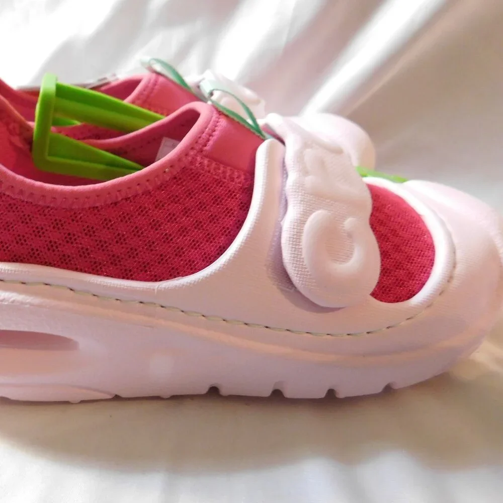 Crocs Swiftwater Splash Kids' Water Friendly Slip-On Shoes Size 2 Girls Pink NEW